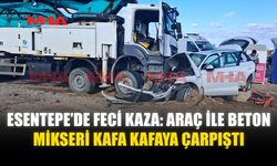 ESENTEPE’DE FECİ KAZA: ARAÇ İLE BETON MİKSERİ KAFA KAFAYA ÇARPIŞTI