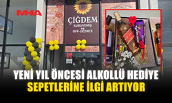 YENİ YIL ÖNCESİ ALKOLLÜ HEDİYE SEPETLERİNE İLGİ ARTIYOR