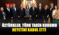 ÖZTÜRKLER, TÜRK TARİH KURUMU HEYETİNİ KABUL ETTİ