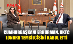 CUMHURBAŞKANI ERHÜRMAN, KKTC LONDRA TEMSİLCİSİNİ KABUL ETTİ