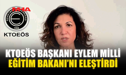 KTOEÖS BAŞKANI EYLEM MİLLİ EĞİTİM BAKANI’NI ELEŞTİRDİ
