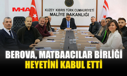 BEROVA, MATBAACILAR BİRLİĞİ HEYETİNİ KABUL ETTİ