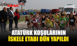 ATATÜRK KOŞULARININ İSKELE ETABI DÜN YAPILDI