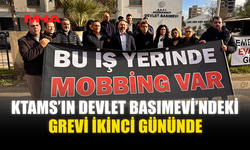 KTAMS’IN DEVLET BASIMEVİ’NDEKİ GREVİ İKİNCİ GÜNÜNDE
