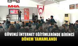 GÜVENLİ İNTERNET EĞİTİMLERİNDE BİRİNCİ DÖNEM TAMAMLANDI