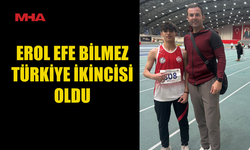 EROL EFE BİLMEZ TÜRKİYE İKİNCİSİ OLDU
