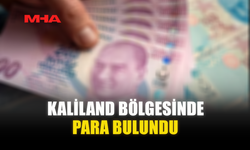 KALİLAND BÖLGESİNDE PARA BULUNDU