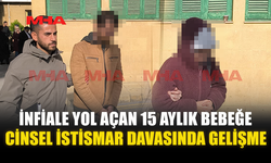 İNFİALE YOL AÇAN 15 AYLIK BEBEĞE C*NSEL İSTİSMAR DAVASINDA GELİŞME