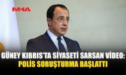 GÜNEY KIBRIS’TA SİYASETİ SARSAN VİDEO