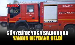 GÖNYELİ’DE YOGA SALONUNDA YANGIN MEYDANA GELDİ