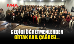 GEÇİCİ ÖĞRETMENLERDEN ORTAK AKIL ÇAĞRISI...