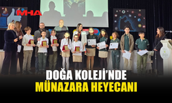 DOĞA KOLEJİ'NDE MÜNAZARA HEYECANI