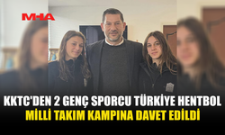 KKTC'DEN 2 GENÇ SPORCU TÜRKİYE HENTBOL MİLLİ TAKIM KAMPINA DAVET EDİLDİ