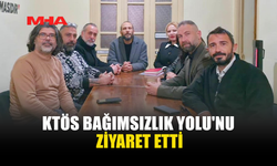 KTÖS BAĞIMSIZLIK YOLU'NU ZİYARET ETTİ