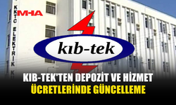 KIB-TEK'TEN DEPOZİT VE HİZMET ÜCRETLERİNDE GÜNCELLEME