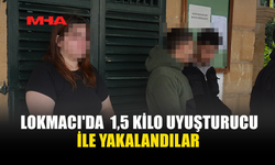 LOKMACI'DA  1,5 KİLO UY*ŞTURUCU İLE YAKALANDILAR