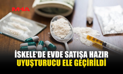 İSKELE'DE EVDE SATIŞA HAZIR UY*ŞTURUCU ELE GEÇİRİLDİ
