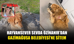 HAYVANSEVER SEVDA ÖZİNANIR’DAN GAZİMAĞUSA BELEDİYESİ’NE SİTEM