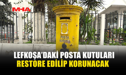 LEFKOŞA’DAKİ POSTA KUTULARI RESTORE EDİLİP KORUNACAK