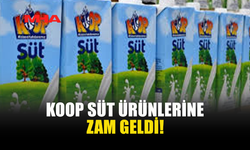 KOOP SÜT ÜRÜNLERİNE ZAM GELDİ!