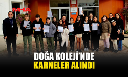 DOĞA KOLEJİ’NDE KARNELER ALINDI
