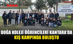DOĞA KOLEJİ ÖĞRENCİLERİ KANTARA’DA KIŞ KAMPINDA BULUŞTU