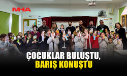 ÇOCUKLAR BULUŞTU, BARIŞ KONUŞTU