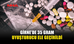 GİRNE’DE 35 GRAM UY*ŞTURUCU ELE GEÇİRİLDİ
