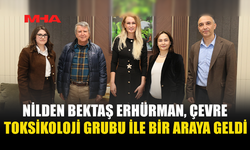 NİLDEN BEKTAŞ ERHÜRMAN, ÇEVRE TOKSİKOLOJİ GRUBU İLE BİR ARAYA GELDİ