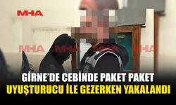 GİRNE’DE CEBİNDE PAKET PAKET UY*ŞTURUCU İLE GEZERKEN YAKALANDI