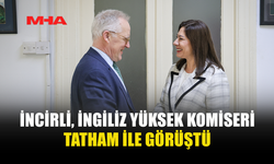 İNCİRLİ, İNGİLİZ YÜKSEK KOMİSERİ TATHAM İLE GÖRÜŞTÜ