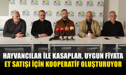 HAYVANCILAR İLE KASAPLAR, UYGUN FİYATA ET SATIŞI İÇİN KOOPERATİF OLUŞTURUYOR