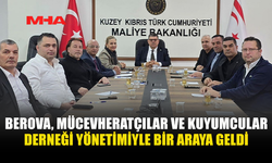 BEROVA, MÜCEVHERATÇILAR VE KUYUMCULAR DERNEĞİ YÖNETİMİYLE BİR ARAYA GELDİ