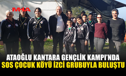 ATAOĞLU KANTARA GENÇLİK KAMPI’NDA SOS ÇOCUK KÖYÜ İZCİ GRUBUYLA BULUŞTU