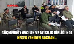 GÖÇMENKÖY AVCILIK VE ATICILIK BİRLİĞİ’NDE KESER YENİDEN BAŞKAN SEÇİLDİ