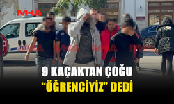 GİRNE’DE HUZUR OPERASYONU'NDA 9 KAÇAK YAKALANDI