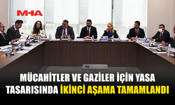 MECLİS KOMİTESİNDE MÜCAHİTLER YASA TASARISI GÖRÜŞÜLDÜ