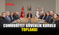 CUMHURBAŞKANI ERHÜRMAN BAŞKANLIĞINDA GÜVENLİK KURULU TOPLANDI