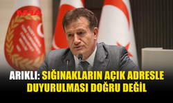 ARIKLI: “BU SÜREÇ SİYASET ÜSTÜ VE MİLLİ BİR MESELEDİR”