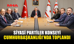 CUMHURBAŞKANI ERHÜRMAN BAŞKANLIĞINDA  SİYASİ PARTİLER KONSEYİ TOPLANDI