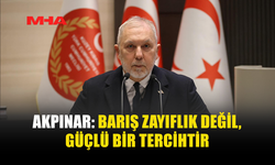 AKPINAR: KORKU SİYASETİYLE GELECEK İNŞA EDİLEMEZ