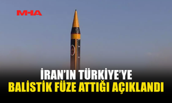 İRAN’DAN TÜRKİYE’YE YÖNELEN BALİSTİK FÜZE HAVADA İMHA EDİLDİ