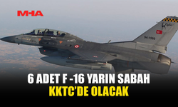TÜRKİYE'DEN KKTC'YE GÜVENLİK İÇİN 6 SAVAŞ UÇAĞI GELİYOR