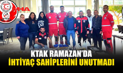 KTAK'TAN RAMAZAN’DA İHTİYAÇ SAHİPLERİNE GIDA YARDIMI