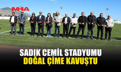 DEĞİRMENLİK’TE YENİ ÇİM SAHA HİZMETE GİRDİ