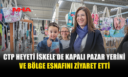 İNCİRLİ İSKELE’DE ESNAFLA BULUŞTU
