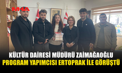 ZAİMAĞAOĞLU ERTOPRAK’I KABUL ETTİ