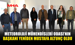 MUSTAFA ALTUNÇ YENİDEN METEOROLOJİ MÜHENDİSLERİ ODASI BAŞKANI SEÇİLDİ