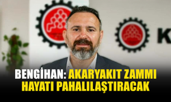 BENGİHAN AKARYAKIT ZAMMINI ELEŞTİRDİ