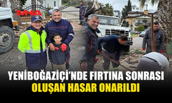 KATİP DEMİR PERSONELİ İLE BİRLİKTE GÜN BOYU ONARIM ÇALIŞMALARINA KATILDI